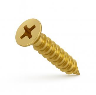 14A150SPF0Y 14A X 1 1/2 PH FLAT SMS  ZN-YELLOW